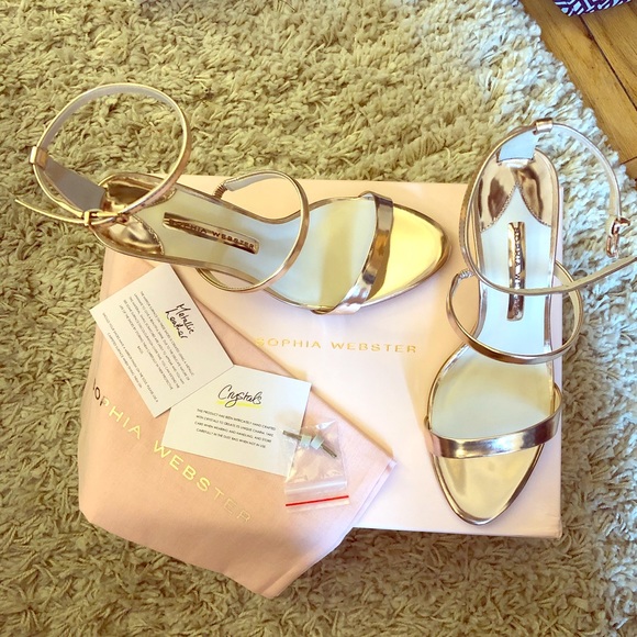 sophia webster rosalind rose gold